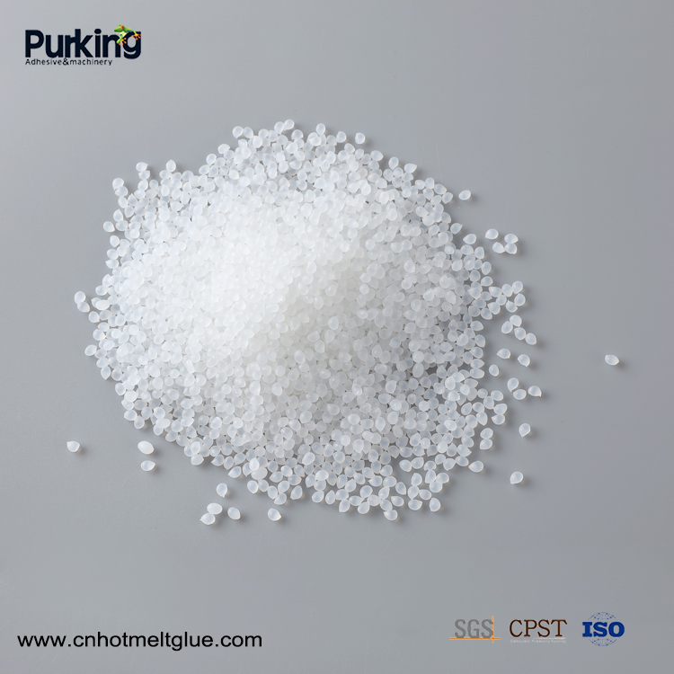 Hot melt adhesive on textiles