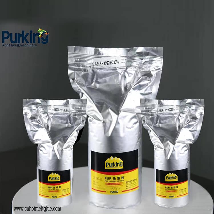 Automotive interior reactive polyurethane hot melt adhesive